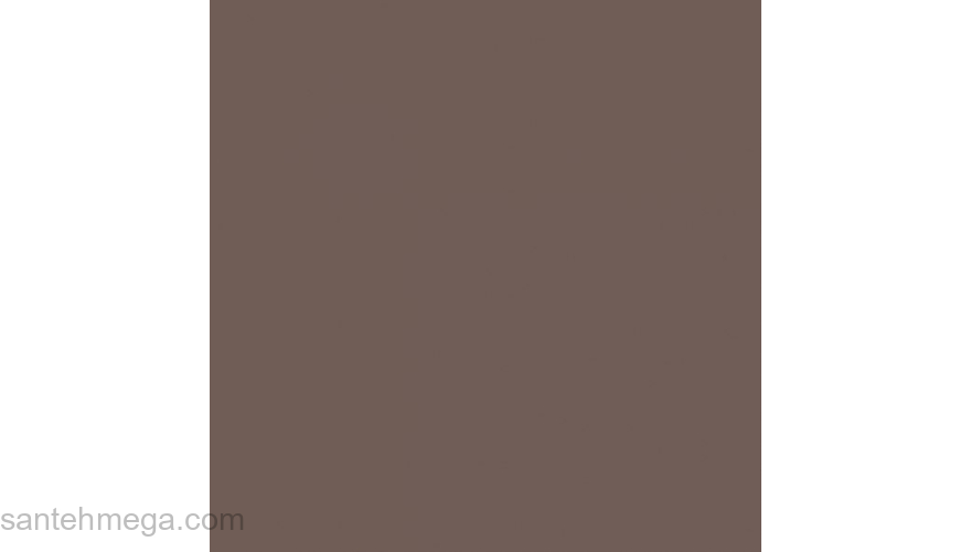 Unitile 010404002087 Керамический гранит Моноколор 400х400 коричневый 01. Фото