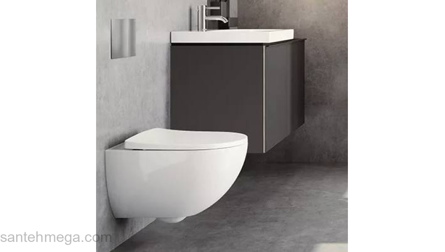 Унитаз подвесной GEBERIT Acanto Rimfree 500.600.01.2. Фото