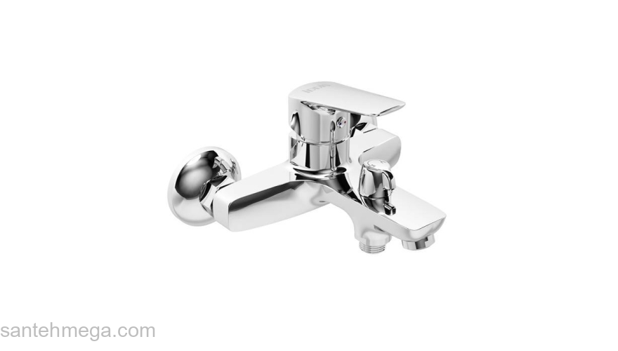 Смеситель для ванны с керамическим дивертором Vibe IDDIS VIBSB02i02. Фото