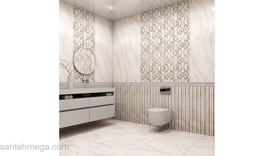 Gracia Ceramica 010301002119 Декор Chateau 300х900 beige 02