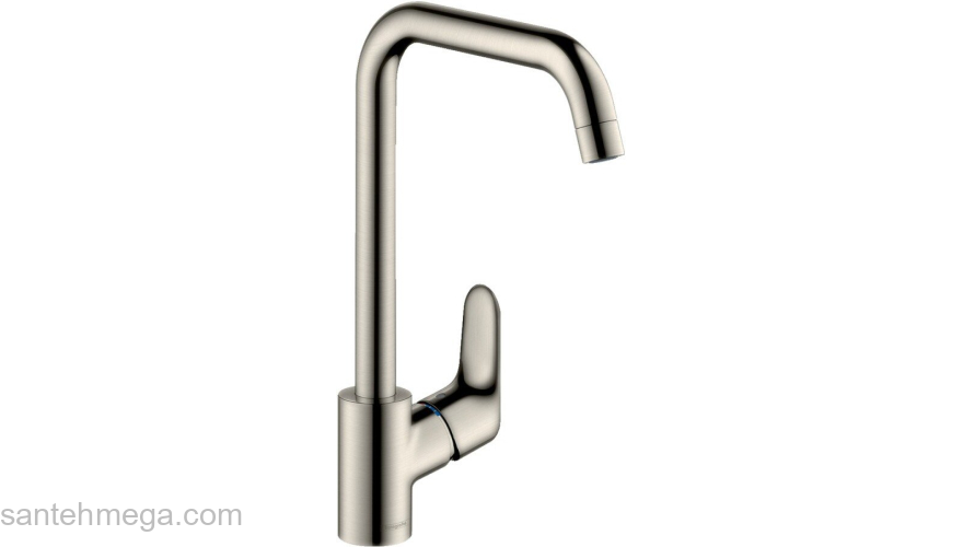 Смеситель для кухни Hansgrohe Focus E2 сталь 31820800. Фото