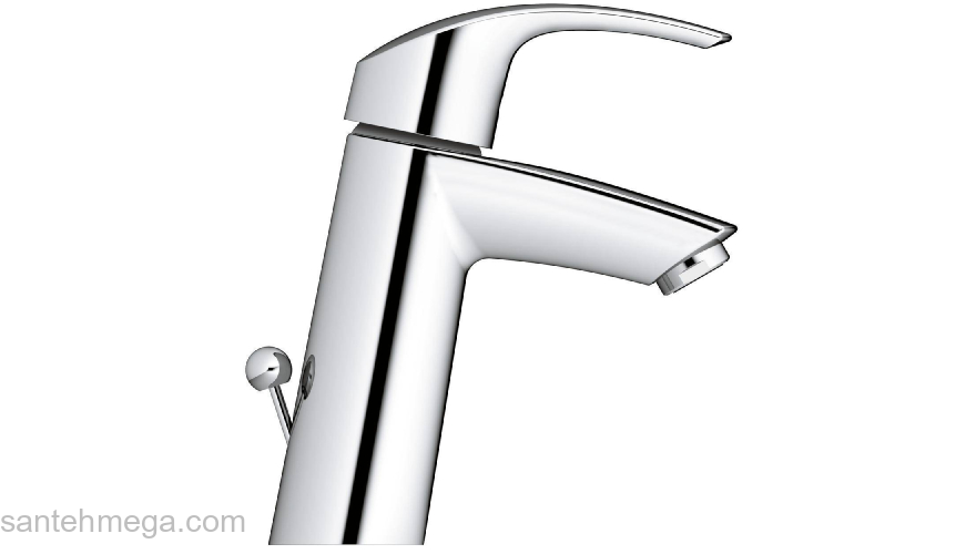 Смеситель для раковины GROHE Eurosmart 23323001. Фото