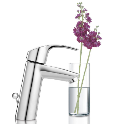 Смеситель для раковины GROHE Eurosmart 23323001. Фото