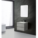 Тумба под раковину подвесная BELBAGNO KRAFT-700-2C-SO-CG Cemento Grigio Тумба под раковину подвесная BELBAGNO KRAFT-700-2C-SO-CG Cemento Grigio. Фото