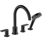 Смеситель на край ванны Hansgrohe Vernis Blend 71456670 черный Смеситель на край ванны Hansgrohe Vernis Blend 71456670 черный. Фото