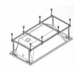 Каркас SANTEK Монако 170 1.WH11.2.421. Фото