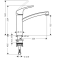 Смеситель для кухни Hansgrohe Focus E2 31806800. Фото