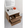 Тумба под раковину подвесная BELBAGNO KRAFT 39-500/390-2C-SO-RT Rovere Tobacco. Фото
